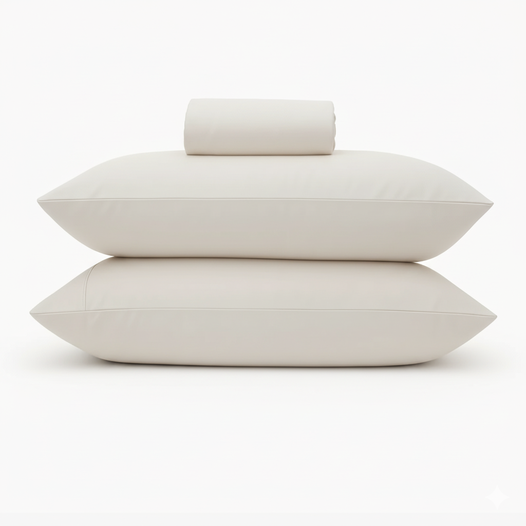 Flat Sheet Set Dyed Sateen 100% Cotton T-300