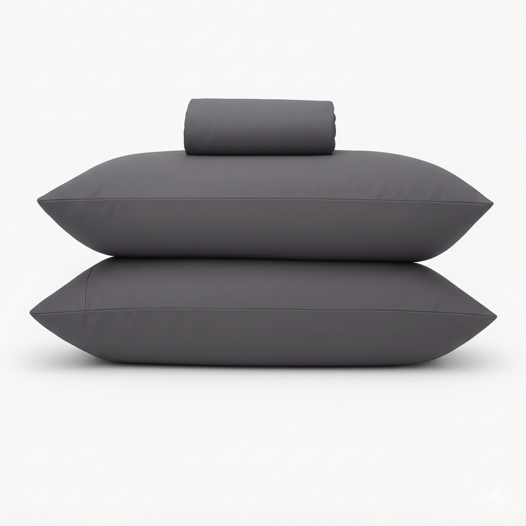 Flat Sheet Set Dyed Sateen 100% Cotton T-300